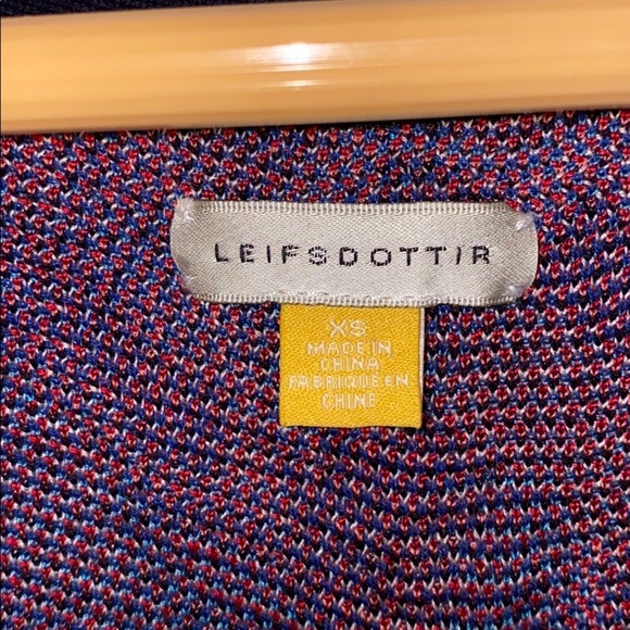 Anthropologie Leifsdottir Floral Sweater Dress - Picture 6 of 7